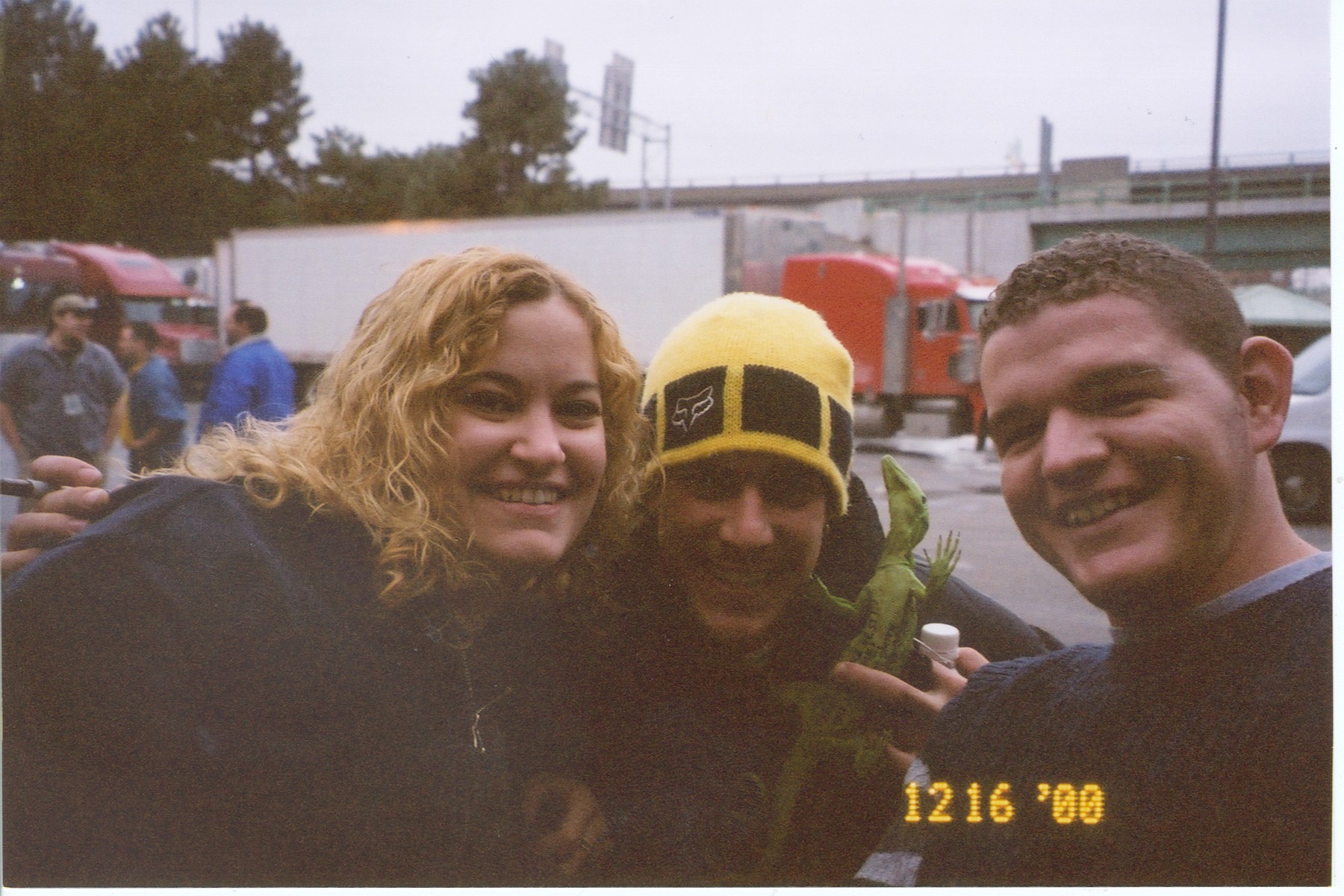 Kat and Eddie with Stefan Lessard in Providence!